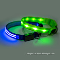 Adjustable Water USB Rechargeable Light LED Dog Collar